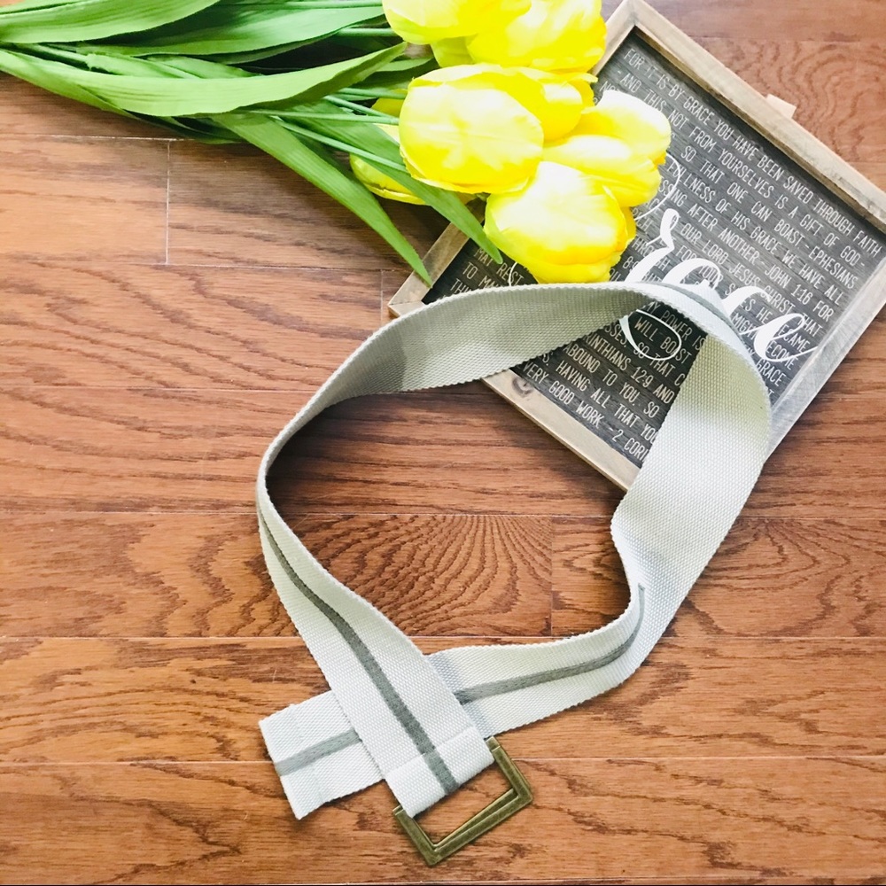 ✔️Belt - Tan and Army Green